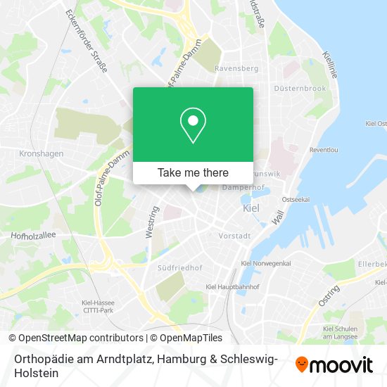 Orthopädie am Arndtplatz map