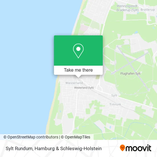 Карта Sylt Rundum