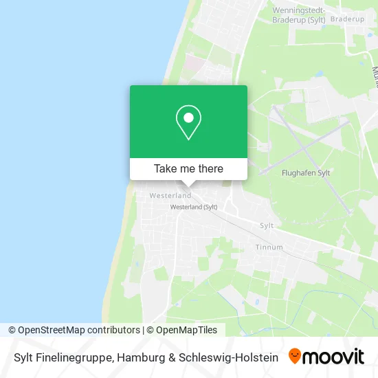 Карта Sylt Finelinegruppe
