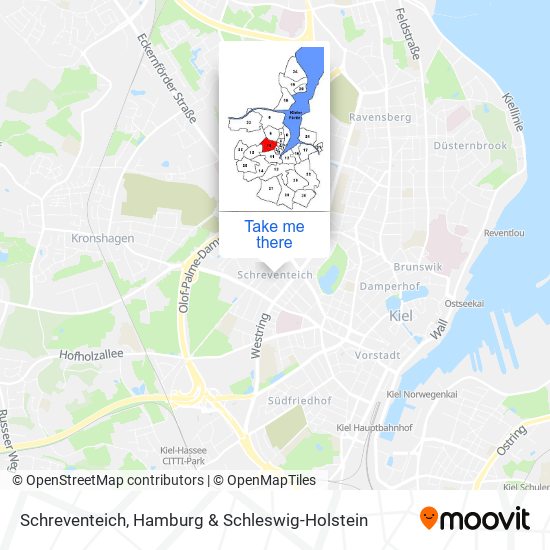 Schreventeich map