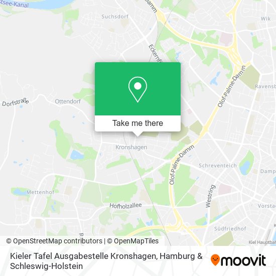 Kieler Tafel Ausgabestelle Kronshagen map