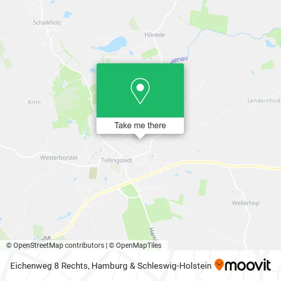 Карта Eichenweg 8 Rechts