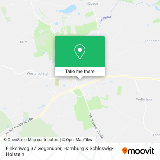 Finkenweg 37 Gegenüber map