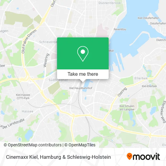 Карта Cinemaxx Kiel