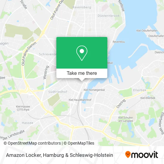 Карта Amazon Locker