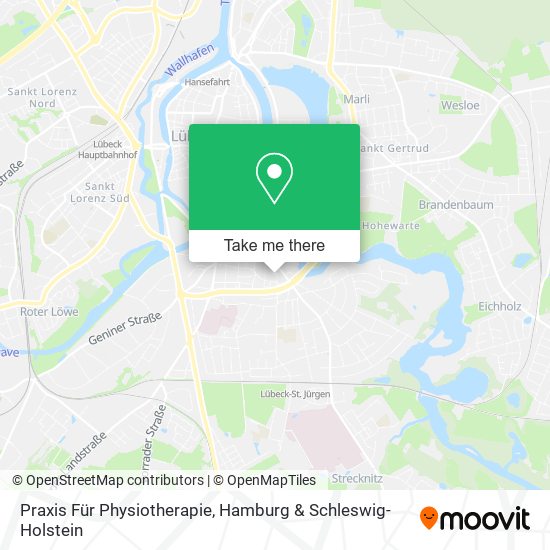 Praxis Für Physiotherapie map