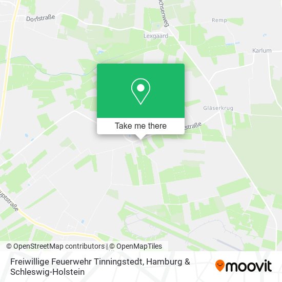 Freiwillige Feuerwehr Tinningstedt map