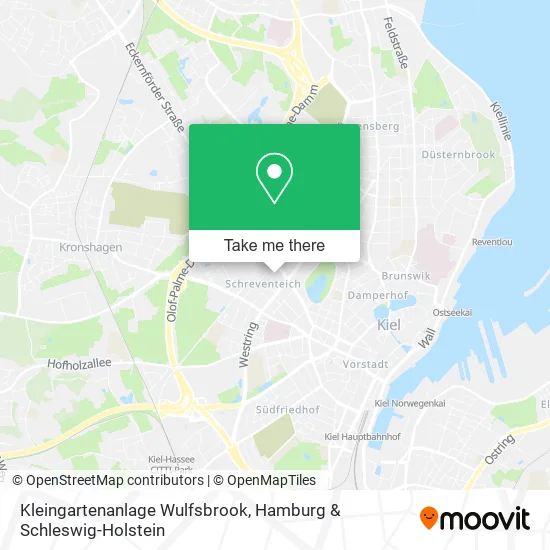 Карта Kleingartenanlage Wulfsbrook