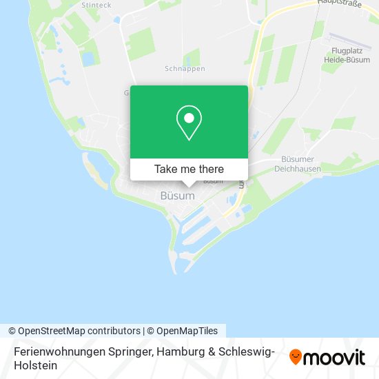 Карта Ferienwohnungen Springer