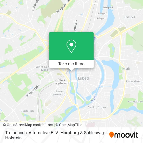 Карта Treibsand / Alternative E. V.