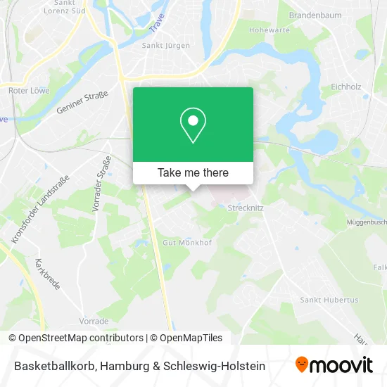 Карта Basketballkorb