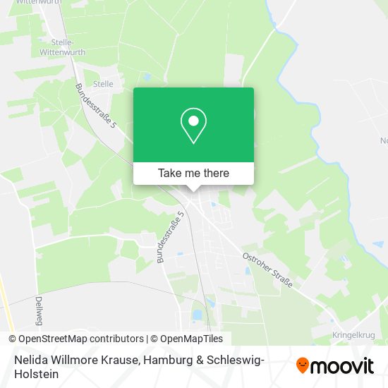 Nelida Willmore Krause map