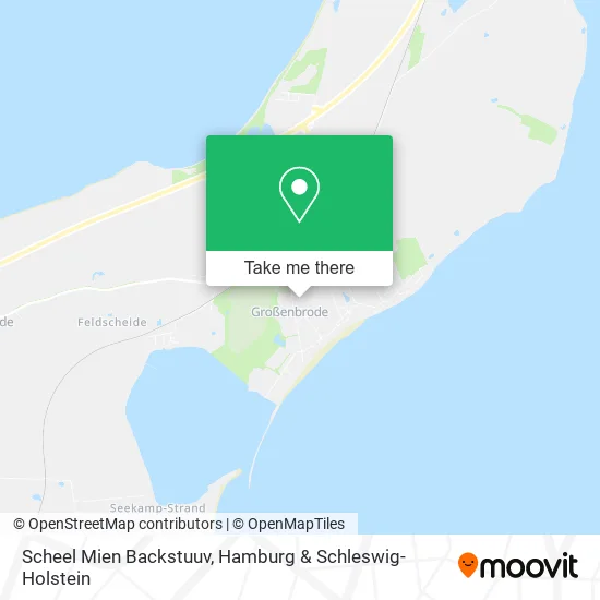 Карта Scheel Mien Backstuuv