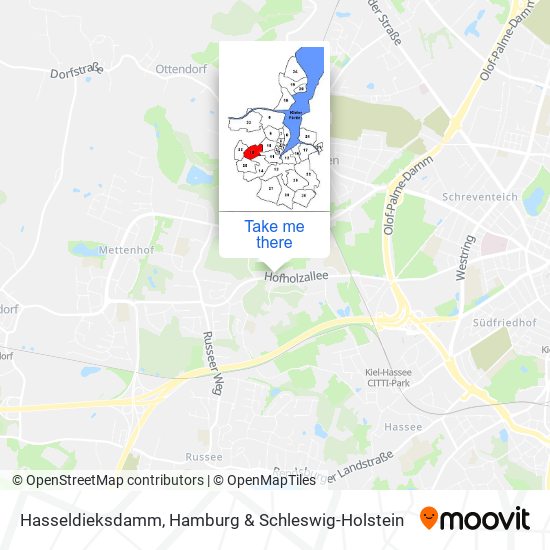 Hasseldieksdamm map