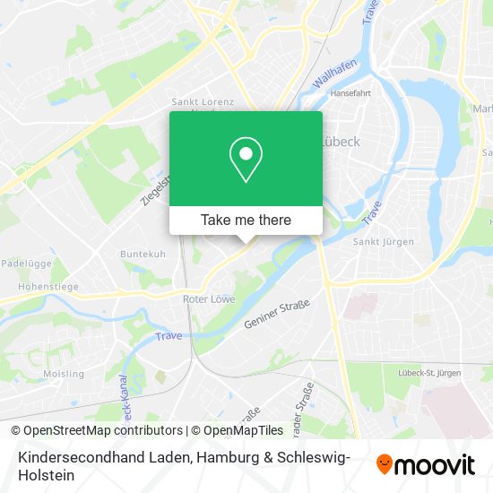 Kindersecondhand Laden map