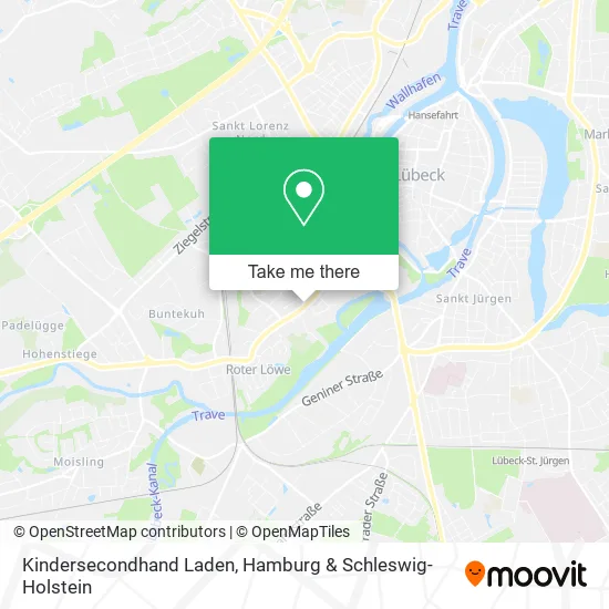 Карта Kindersecondhand Laden