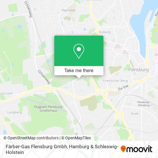 Färber-Gas Flensburg Gmbh map