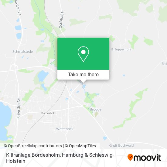 Kläranlage Bordesholm map