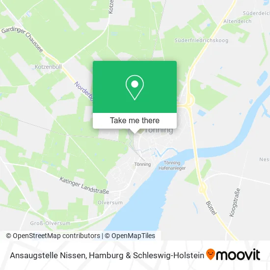 Карта Ansaugstelle Nissen