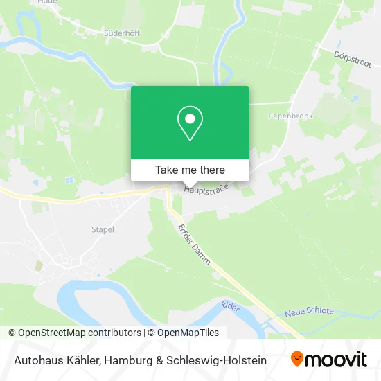 Карта Autohaus Kähler