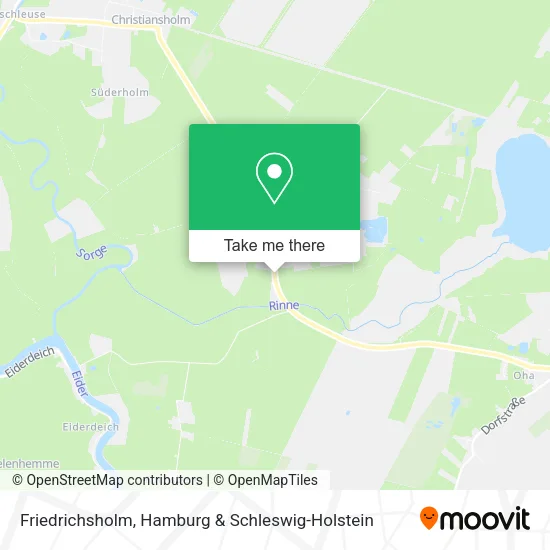 Карта Friedrichsholm