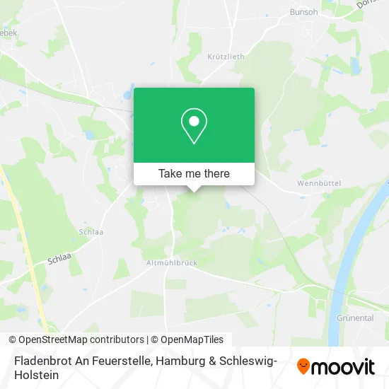 Fladenbrot An Feuerstelle map