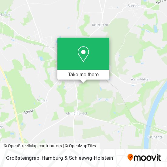 Großsteingrab map