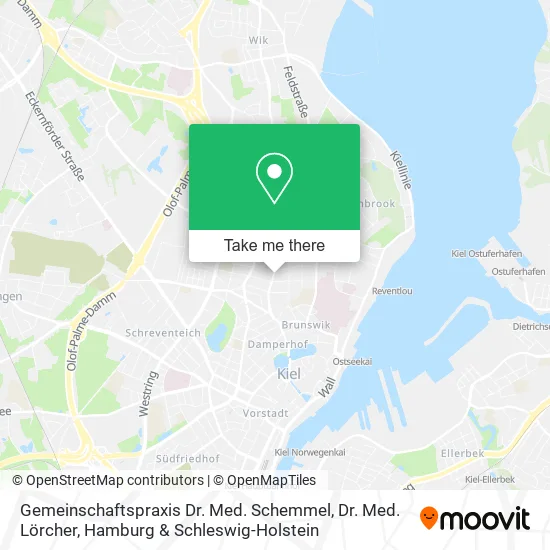 Gemeinschaftspraxis Dr. Med. Schemmel, Dr. Med. Lörcher map