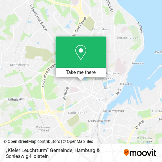 Карта „Kieler Leuchtturm“ Gemeinde