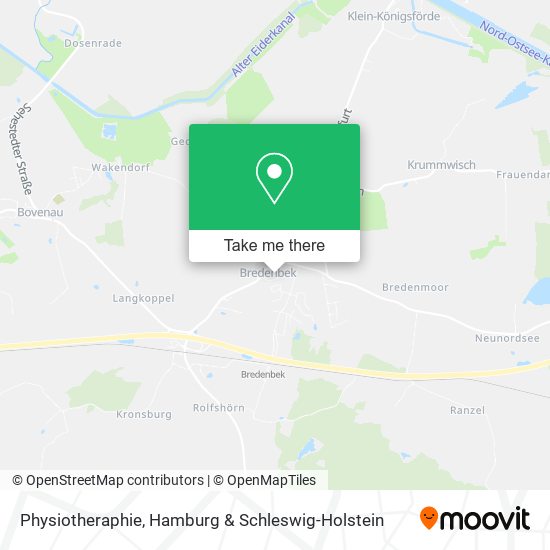 Physiotheraphie map