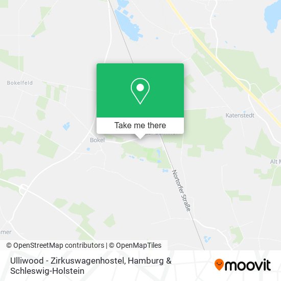 Ulliwood - Zirkuswagenhostel map