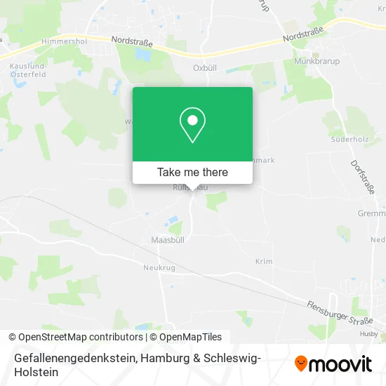 Карта Gefallenengedenkstein