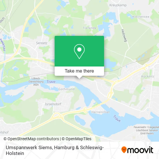 Карта Umspannwerk Siems