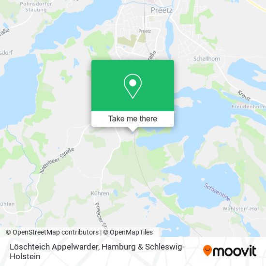 Löschteich Appelwarder map