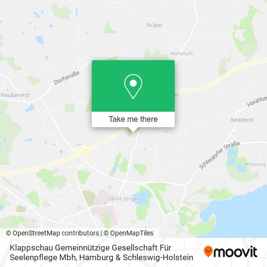 Klappschau Gemeinnützige Gesellschaft Für Seelenpflege Mbh map