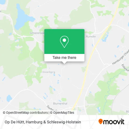 Карта Op De Hütt