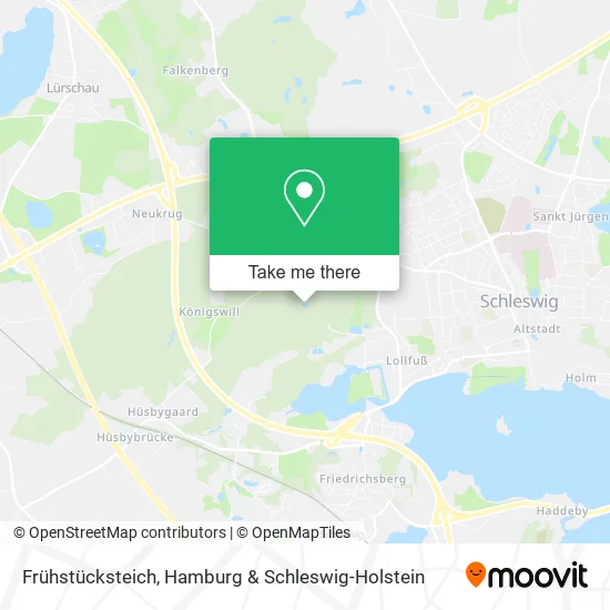 Карта Frühstücksteich