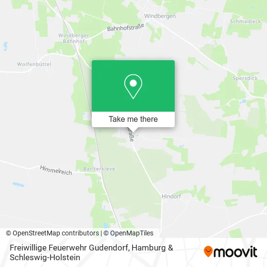 Карта Freiwillige Feuerwehr Gudendorf