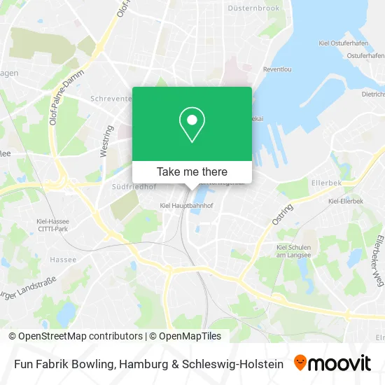 Fun Fabrik Bowling map