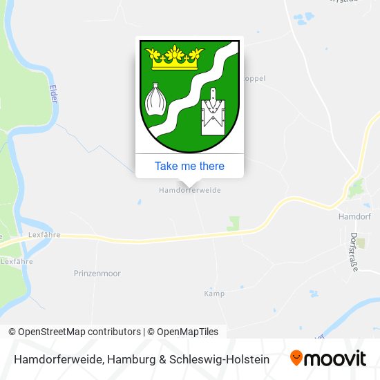 Hamdorferweide map