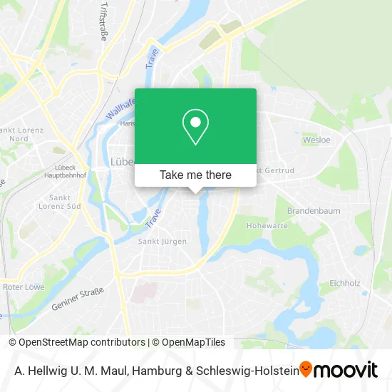 Карта A. Hellwig U. M. Maul