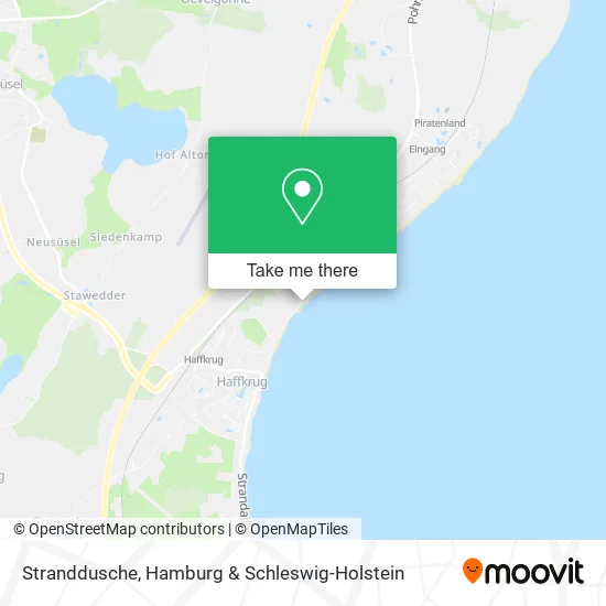 Карта Stranddusche