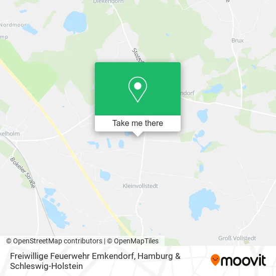 Карта Freiwillige Feuerwehr Emkendorf