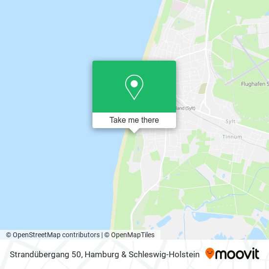 Strandübergang 50 map
