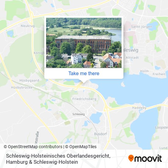 Карта Schleswig-Holsteinisches Oberlandesgericht