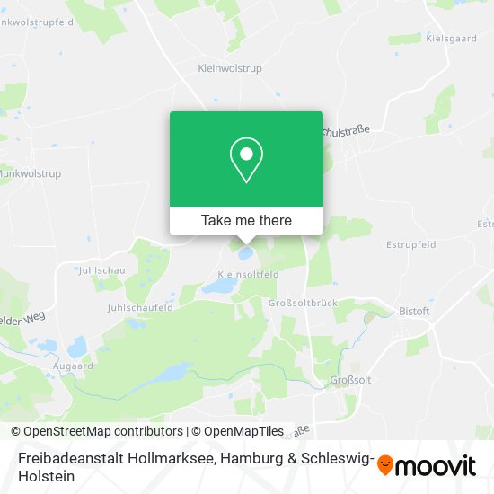 Freibadeanstalt Hollmarksee map