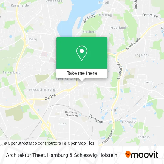 Карта Architektur Theet