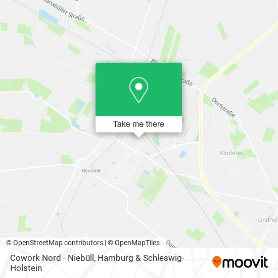 Карта Cowork Nord - Niebüll