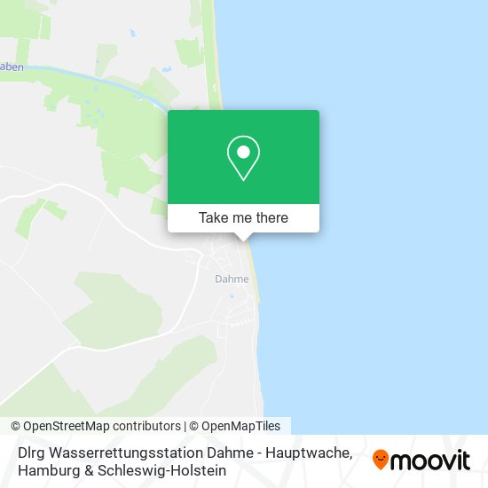 Dlrg Wasserrettungsstation Dahme - Hauptwache map