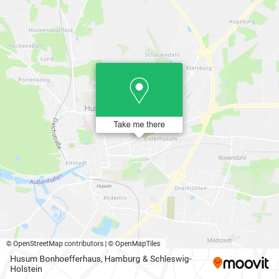 Карта Husum Bonhoefferhaus